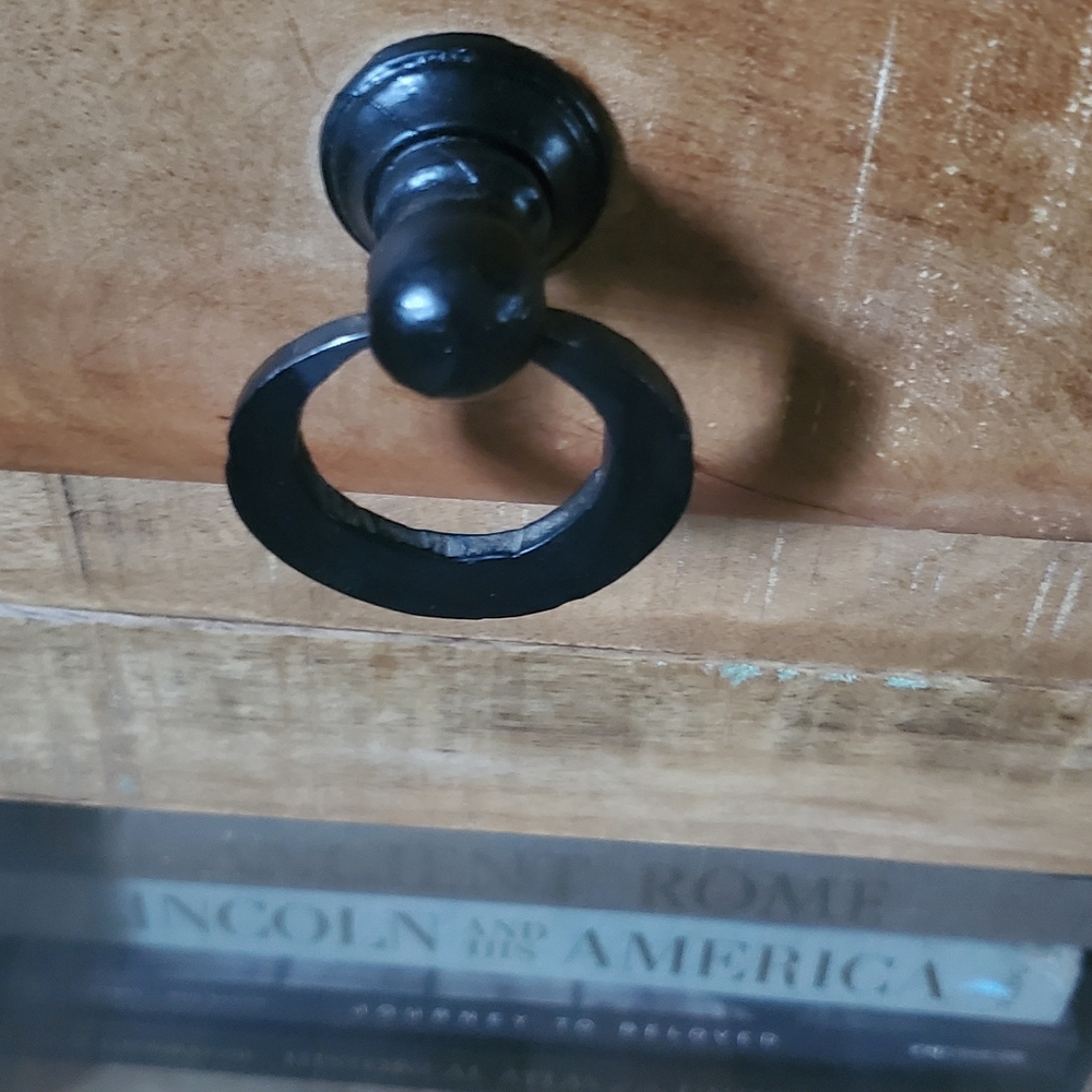 BULL RING IRON FURNITURE HARDWARE - Picture 2 of 7